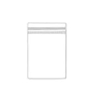 100pcs PVC Self-Sealing Jewelry Bags Anti-Oxidation Storage Dustproof Bags