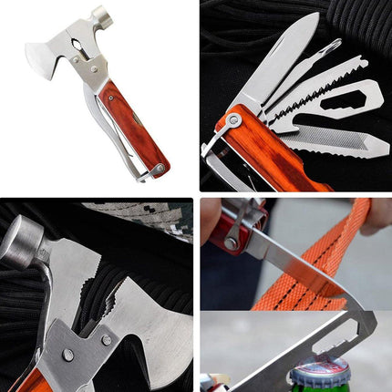Multifunctional Axe Hammer Portable Outdoor Tool Versatile Camping Equipment
