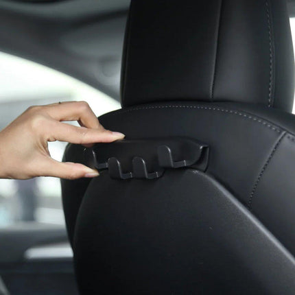 2pcs Car Seat Back Hooks for Tesla Model 3 Y Front Seat Organizer Hanger Holder