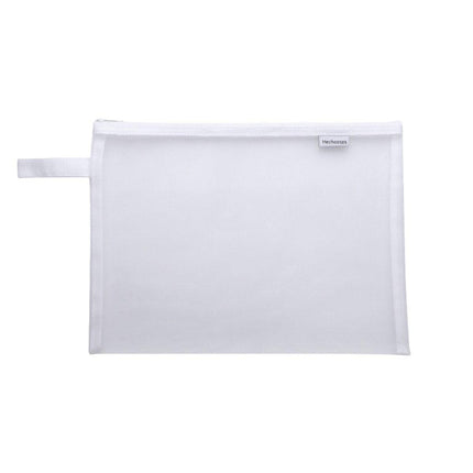 A4 Mesh Zipper Pouch Document Bags - Durable File Folders in 3 Colours
