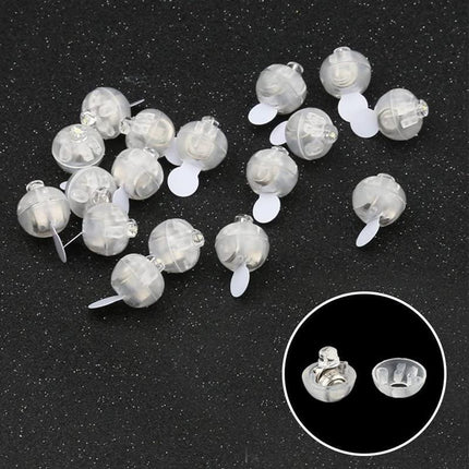 UP 100PCS LED Balloon Lamp Lights Lantern Light Balloons Glow Christmas Party White - Aimall