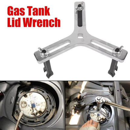 Adjustable Universal Fuel Tank Cover Removal Tool 3 Claws Gasoline Pump Wrench