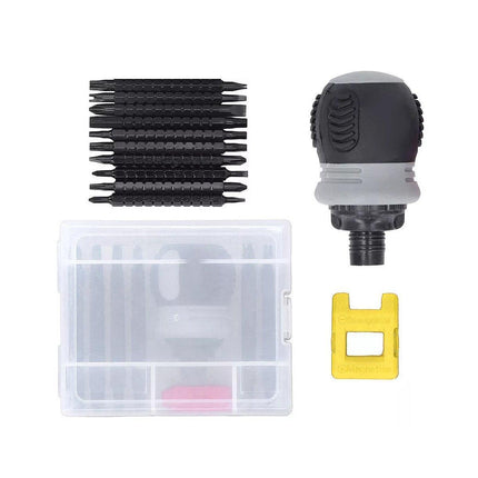 Ratchet Screwdriver Set with Sleeve Dual Head Screwdriver Expansion Cross Bits