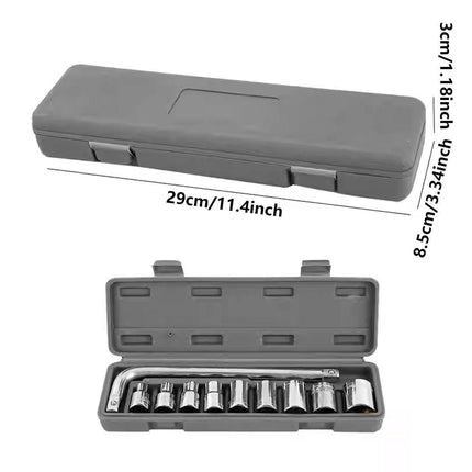 10pcs Wrench Tool Set Multi-Function Auto Repair Machine Hardware Tools Kit