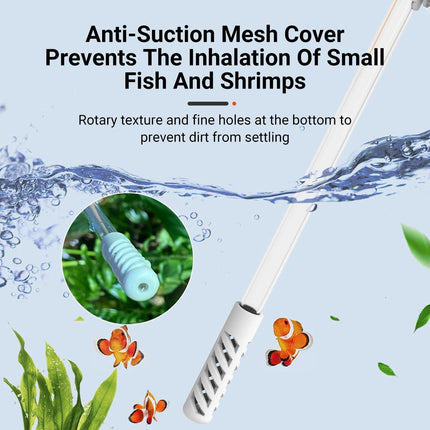 Multifunctional Fish Tank Water Changer Manual Aquarium Cleaner Supplies Kit