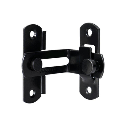 2 Sets 90 Degree Sliding Door Buckle Hitch Safety Latch Chain Lock Catch Kit