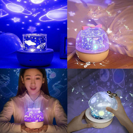 Starry Sky Projection Lamp HD Night Light Atmosphere Projector Creative Gift