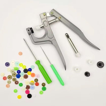 T3 T5 T8 Snap Pliers Tool Kit for Plastic Snaps Fastener Manual Installation Set