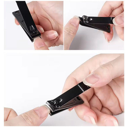 3Pcs Manicure Nail Cutter Stainless Steel Nail Clipper Cutter Toenail Trimm Set