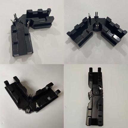 2-in-1 Bevel and Mitre Box Precision Cutting Tool with Scale for Accurate Angles