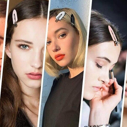 No Bend Hair Clips No Crease Hair Clips Fix Pin Barrette For Makeup Women Girl - Aimall
