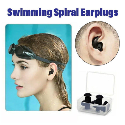 Silicone Swim Earplugs Swimmer Waterproof Swimming Antinoise Earplug