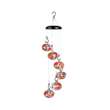 Hanging Hummingbird Feeder Outdoor Garden Nectar Dispenser Attracting Birds