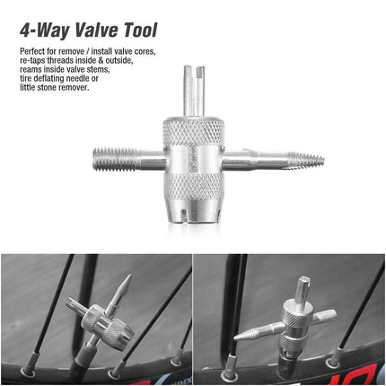 43pcs Car Tyre Valve Stem Puller Set Quick Remover Tire Repair Installation Tool