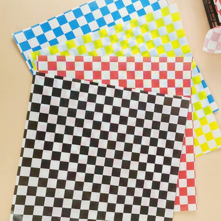 100pcs Non-Stick Baking Greasy Paper Mat Oil-Resistant Liners Kitchen Supplies