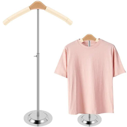 Adjustable Garment Display Rack Clothing Hanger Stand for Retail Shop Display