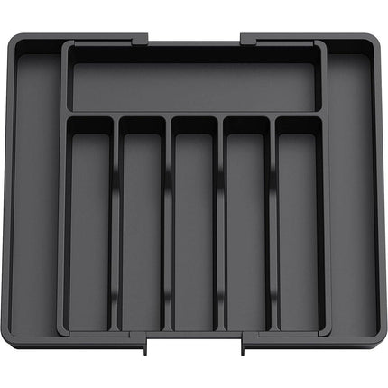 Extendable Cutlery Storage Box Household Portable Retractable Tray Organizer