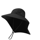 1x Neck Flap Cap Unisex Outdoor Sport Fishing Hat Sun Protection Wide Brim Cover - Aimall