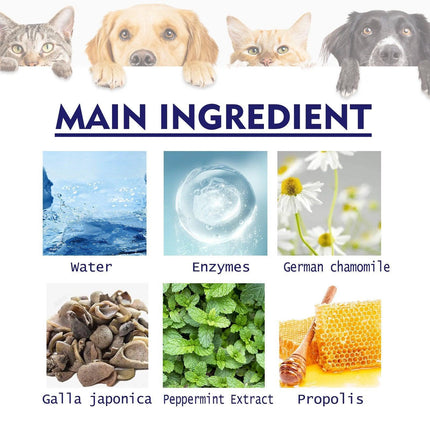 Pet Oral Care Cats Dogs Clean Bad Breath Tartar Stains Teeth Whitening Kit