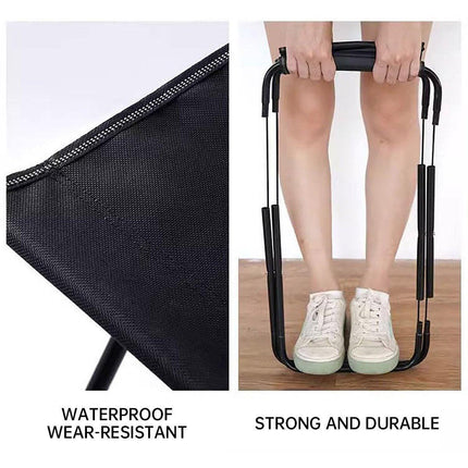 Portable Outdoor Folding Stool Travel Camping Fishing Small Foldable Chair Mat