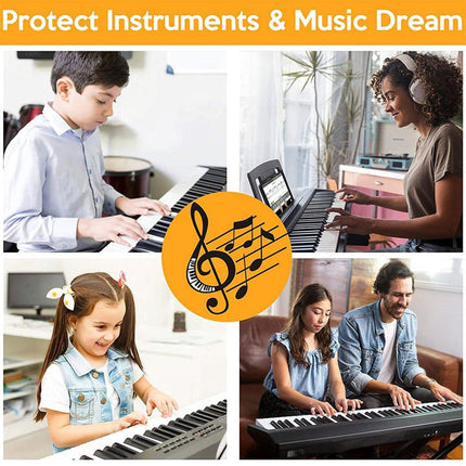 88 Key Stretchable Piano Keyboard Dust Cover Protector for Electronic Keyboard