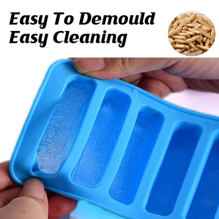 Silicone Baking Mould Finger Shaped Molds Cookie Ice Tray Chocolate Long Strips