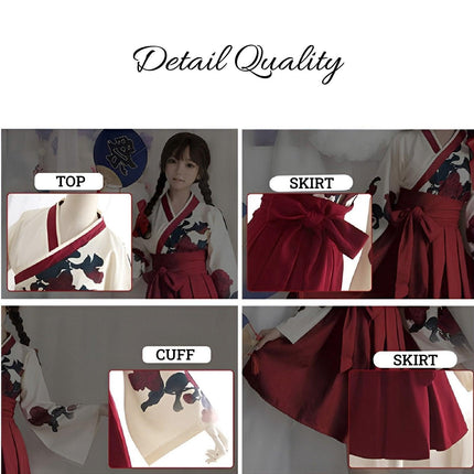 Retro Oriental Kimono Style Suit with Han Elements for Women Fashion Outfit