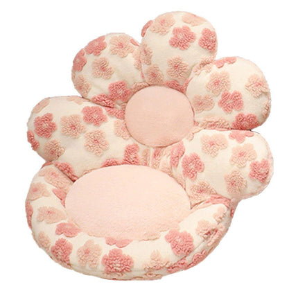 Cute Soft Seat Cushion Flower Shaped Lazy Sofa Pad for Office Chairs and Home Use