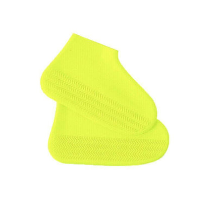 Shoe Cover Waterproof Silicone Non Slip Rain Water RUBBER Foot Boot Overshoe M Size - Aimall