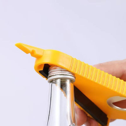 Adjustable Jar Opener Lid Gripper Bottle Opener Multipurpose Tools For Seniors - Aimall