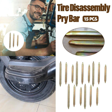 15pcs Heavy Duty Tire Removal Tool Kit Bicycle for Tire Repair Maintenance