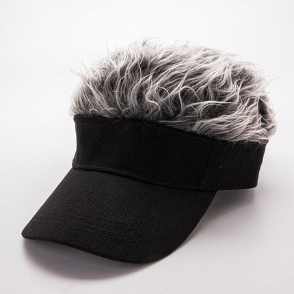 Trendy Hip Hop Wig Cap Stylish Duck Bill Cap for Hipster Fashion Accessories