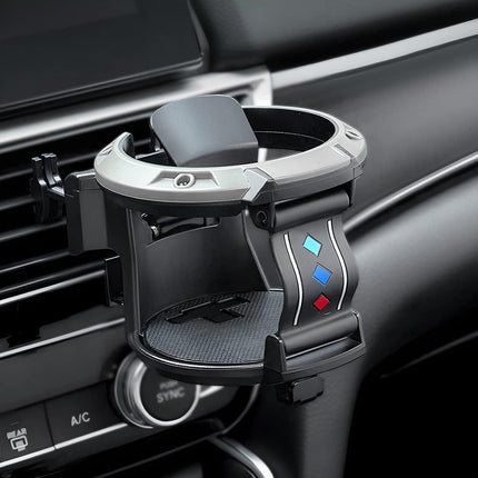 Universal Car Air Vent Cup Holder Beverage for Milk Tea Stand with Hook Bracket