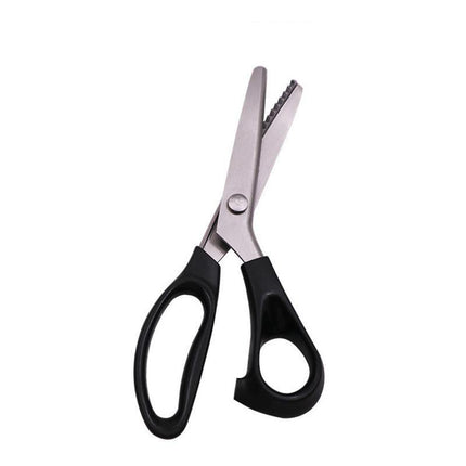Dressmaking Pinking Shears Crafts Zig Zag Cut Serrated Scissors Serrated Fabric - Aimall