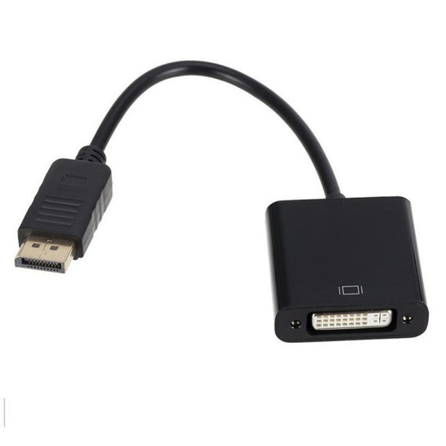 DisplayPort DP Male to DVI Female Display Port Adapter Cable Converter HD 1080P - Aimall