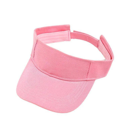 Women Adjustable UV Protection Sport Visor Cap Beach Sun Hat New Stylish Design - Aimall