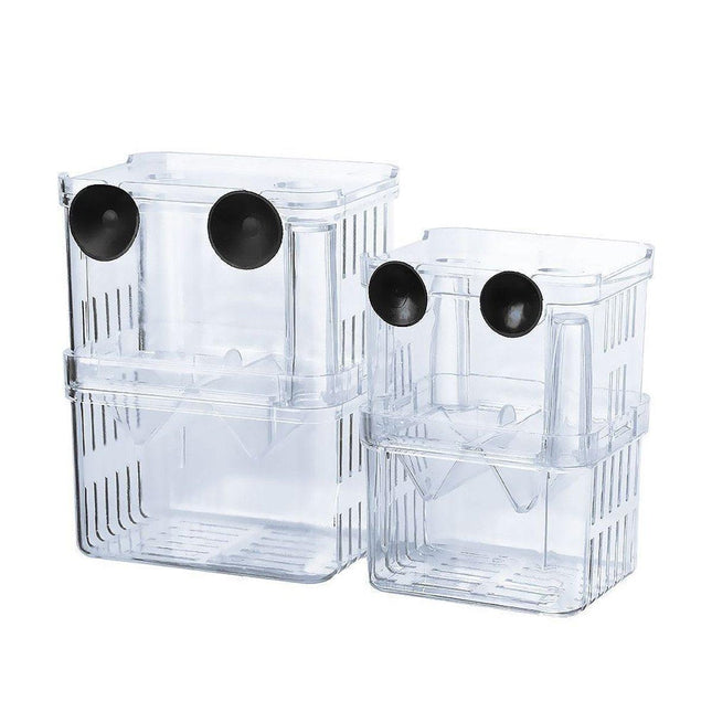 Guppy Breeding Aquarium Fish Tank Hatchery Isolation Breeder Rearing Box - Aimall