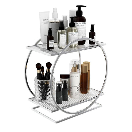 Large Capacity Cosmetics Storage Rack Home Organizer for Desktop Makeup Storage