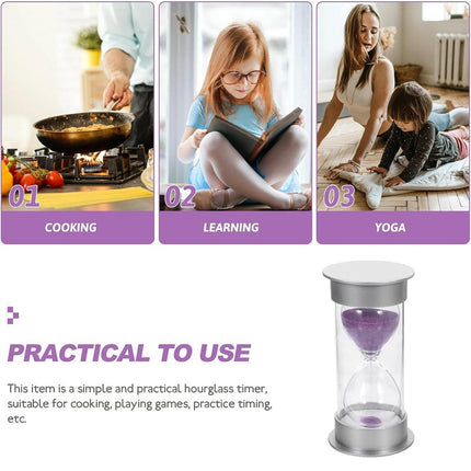 10/15/30 Minute Hourglass Timer Sand Timer for Home Office and Classroom Use