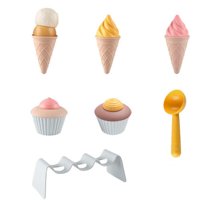 Kids DIY Ice Cream Model Toys Simulation Cake Food Play Set Educational Toy