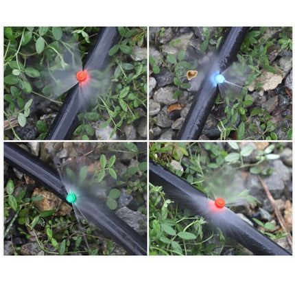 50PCS Micro Spray Jets 90-360d Watering Misting Nozzle Sprinkler Irrigation - Aimall