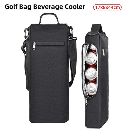 Portable Insulated Golf Cooler Bag Cold Storage Beverage Ice Bag for Cans Drinks