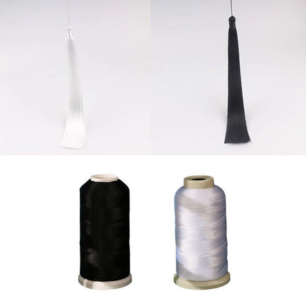 2pcs Strong Nylon Tower Line with Tassel Anti Drop Durable Outdoor Use Rope