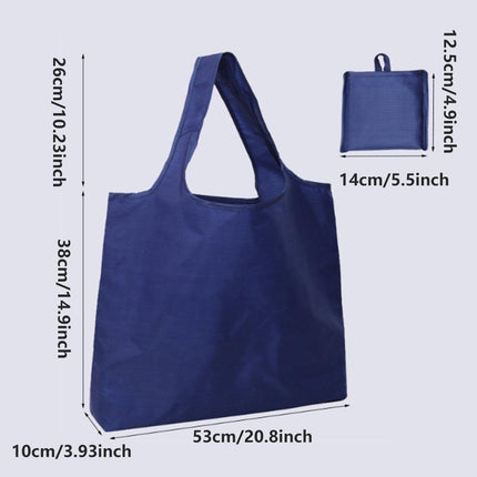 Large Multi Colour Waterproof Shopping Bag Foldable Portable Reusable Bag