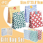 40PCS Paper Colorful Party Favor Bags for Cakes Cookies Wedding Birthday