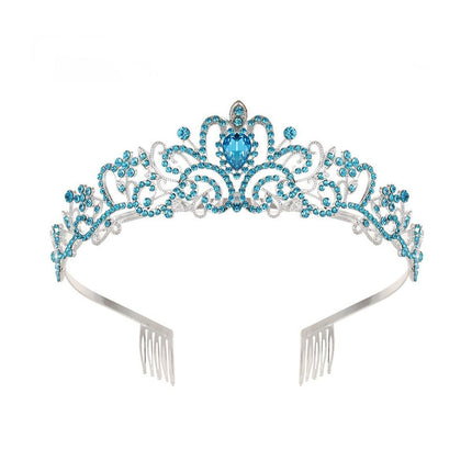 Princess Rhinestone Queen Hair Tiara Headband Hair Accessories Crystal Crown