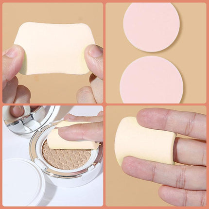 20PCS Powder Makeup Sponges Round/Square Foundation Blender Sponge Powder Puff - Aimall