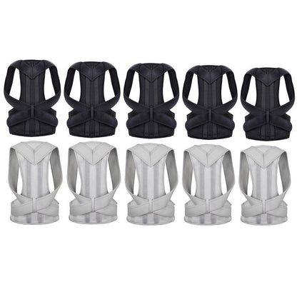 Adjustable Back Posture Corrector Brace Lumbar Shoulder Support Belt for Unisex