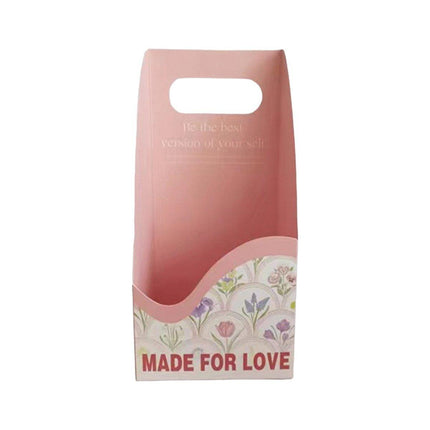 30pcs Flower Handheld Box Folding Gift Packaging Box Floral Bouquet Wrapping