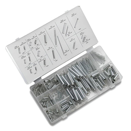 200PCS Tension Compression Springs Assortment DIY Projects Repair Tools